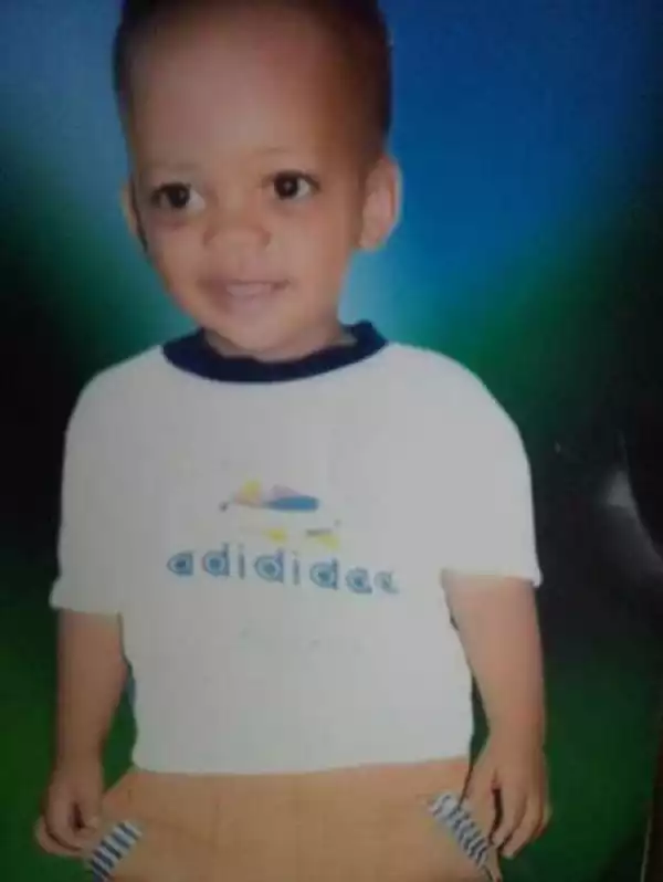 Omg! See the 2-year-old Boy Kidnapped Inside a Church in Imo State (Photo)